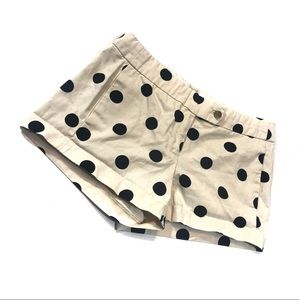 J. Crew Polka Dot Shorts